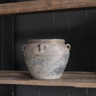 Vintage Terracotta Chinese Water Pot Vase