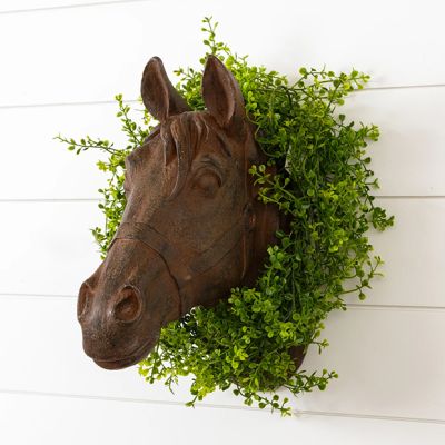 Wall Mount Old World Horse Head