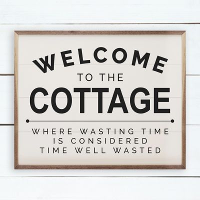 Welcome To The Cottage Wall Art