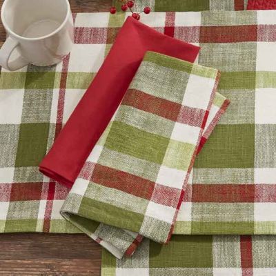 Winter Plaid Farmhouse Napkin