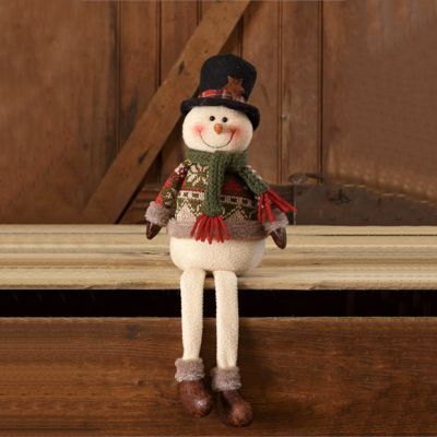 Winter Wear Snowman Shelf Sitter Set of 2