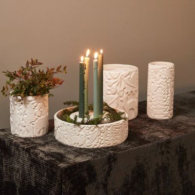 Woodland Winter Glazed Ceramic Collection
