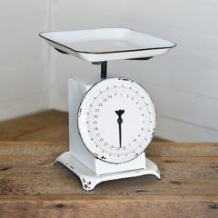 Tin Scale Tabletop Decor