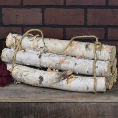 Decorative Birch Logs Set of 6