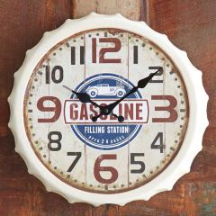 Vintage Style Bottlecap Clock