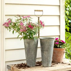 Double Garden Bucket Planter 29 Inch
