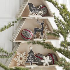 Festive Stocking Holders Set of 3