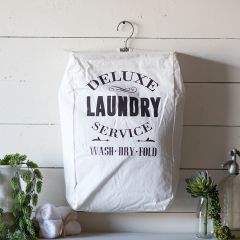 Canvas Laundry Bag Hanger
