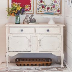Cottage Chic Accent Cabinet