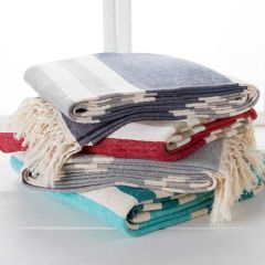 Simple Striped Throw Blanket