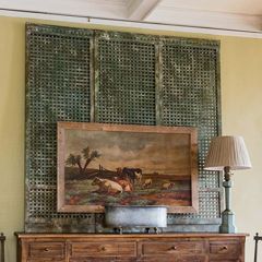Aged Lattice Decorative Wall Panel