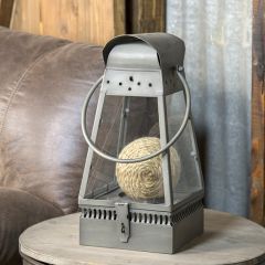 Decorative Metal Lantern With Glass