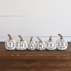 Joined Pumpkin Thanks Pumpkin Sign