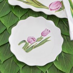 Tulip Appetizer Plate Set of 4