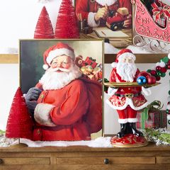 Holly Jolly Delivery Framed Wall Art