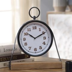 Modern Farmhouse Mantel Clock