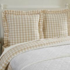 Neutral Buffalo Check Euro Sham