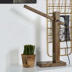 Primitive Farmhouse LED Desk Lamp