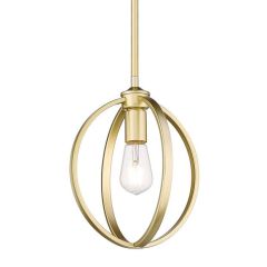 Olympic Gold Mini Pendant Light