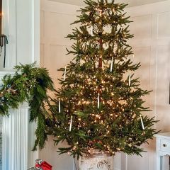 10 Piece 6 Inch Lighted Clip On Candles with Remote Set