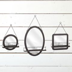 Shaving Mirror Set of 3