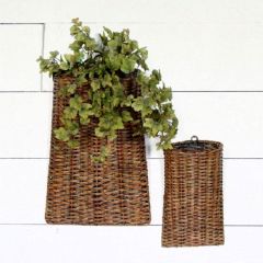 Rattan Baskets Set of 2