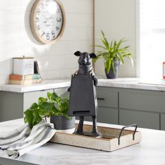 Chalkboard Standing Pig Statue