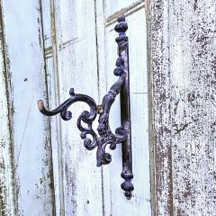Ornate Leafwork Wall Hook