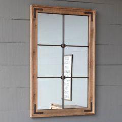 Warehouse Window Frame Wall Mirror