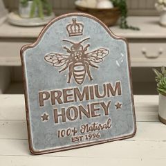 Premium Honey Galvanized Wall Sign