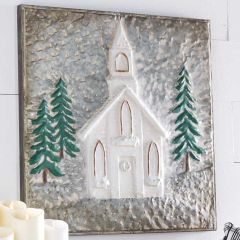 Holiday Church Wall Plaque
