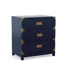 Campaign Inspired 3 Drawer Chest