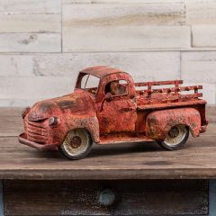 14 Inch Rusted Decorative Truck