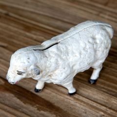Cast Iron Lamb Piggy Bank