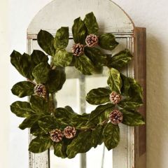 Velvet Classic Magnolia Wreath