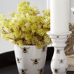 Subtle Spring Faux Flower Bush Set of 3