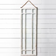 Tall Window Pane Wall Hanging