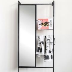 Leaning Display Ladder With Mirror
