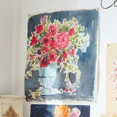 Spring Floral Paper Wall Art