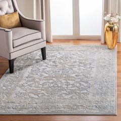 Cottage Classics Cream/Grey Area Rug