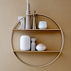 Round Floating Display Shelf