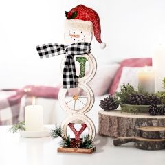 Snowman Joy Statue