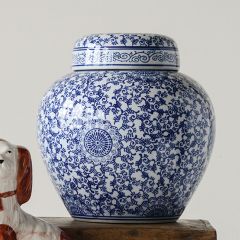 Stoneware Ginger Jar