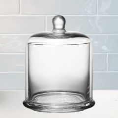 Lidded Glass Cake Plate