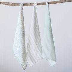 Simple Classic Cotton Tea Towels Set of 3