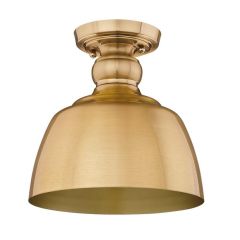 Holmes MBG Flush Mount in Modern Brushed Gold