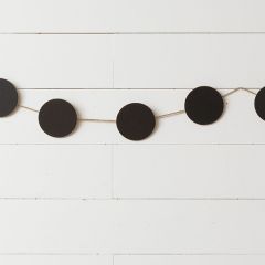 Decorative Circle Chalkboard Banner