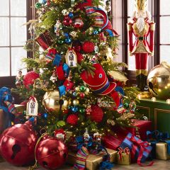 Red Jingle Bell Christmas Ornament