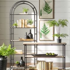 Arch Top Bookcase