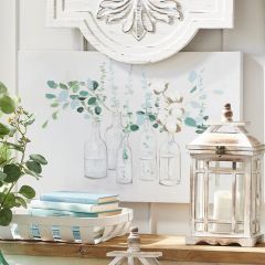 6 Vase Eucalyptus Wall Art